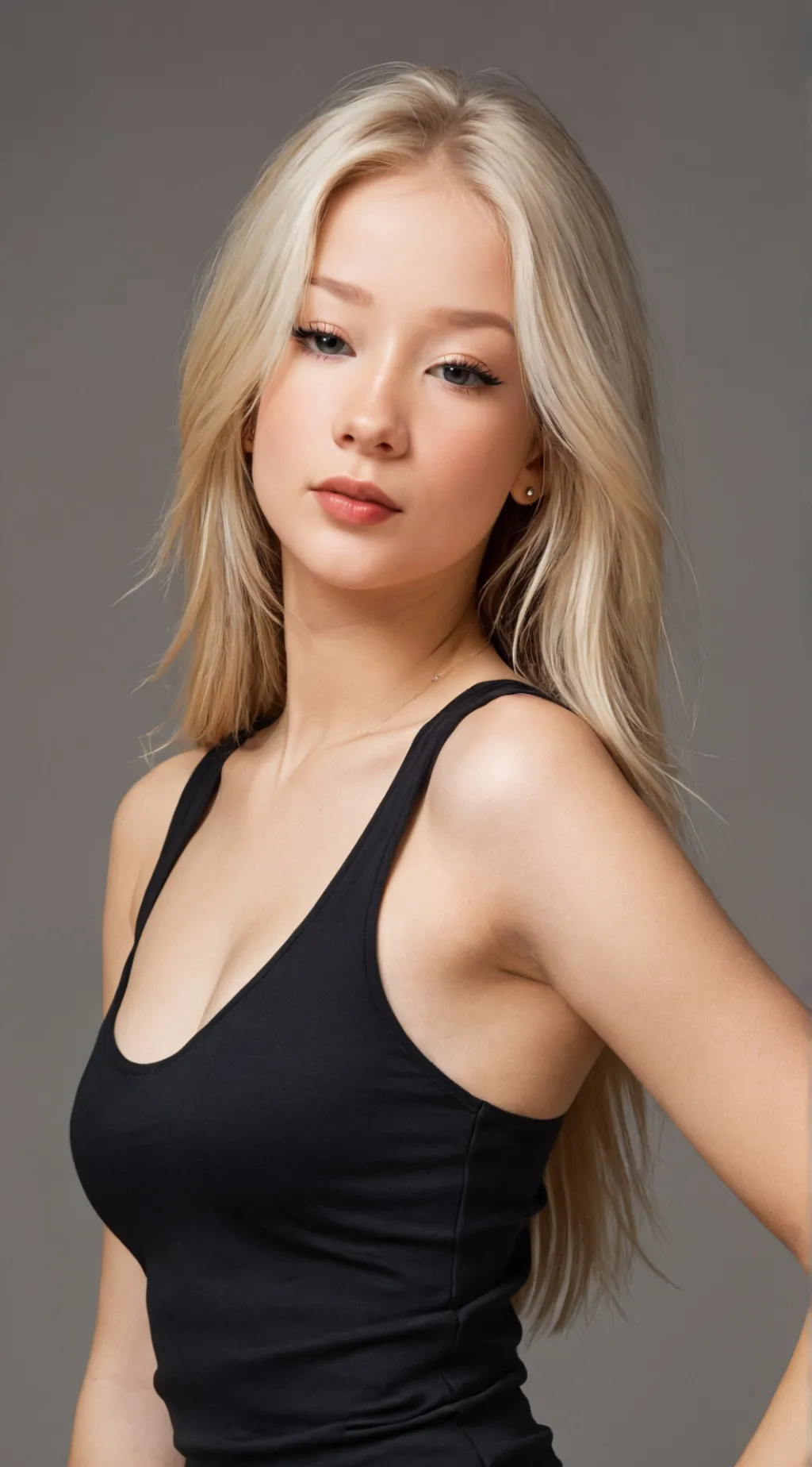 ai character: Melina  background