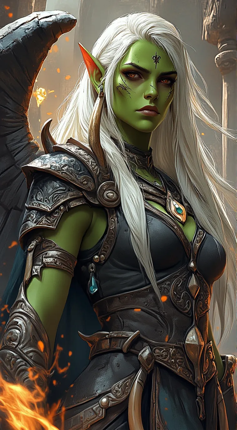 ai character: Ash Vesper background