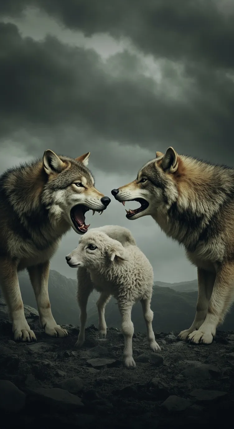 ai character: Brothers angry  background