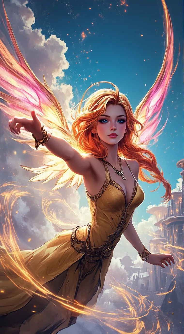 ai character: Школа Фей  background