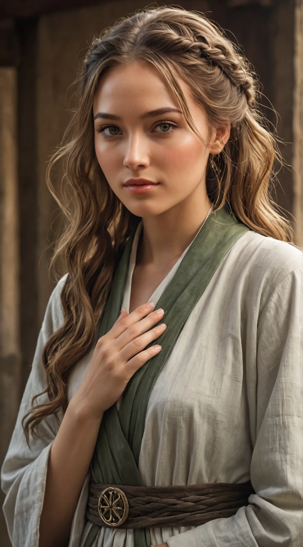 ai character: Nissie Garside background