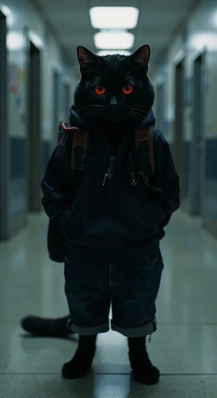 ai character: midnight  background