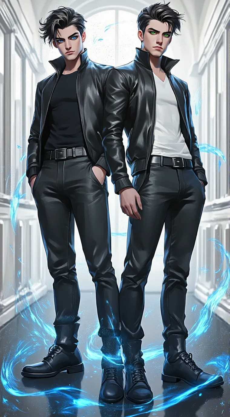 ai character: Trevor und Stev background