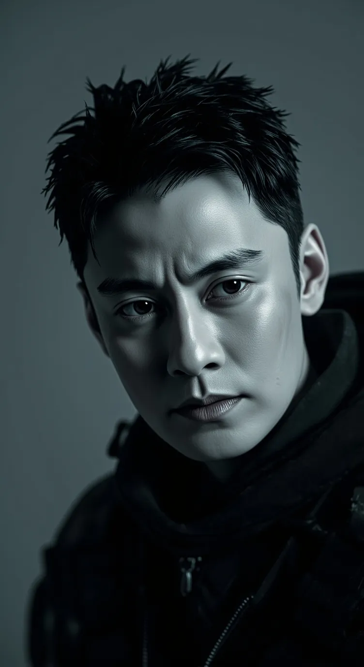 ai character: Sung Jin-Woo  background