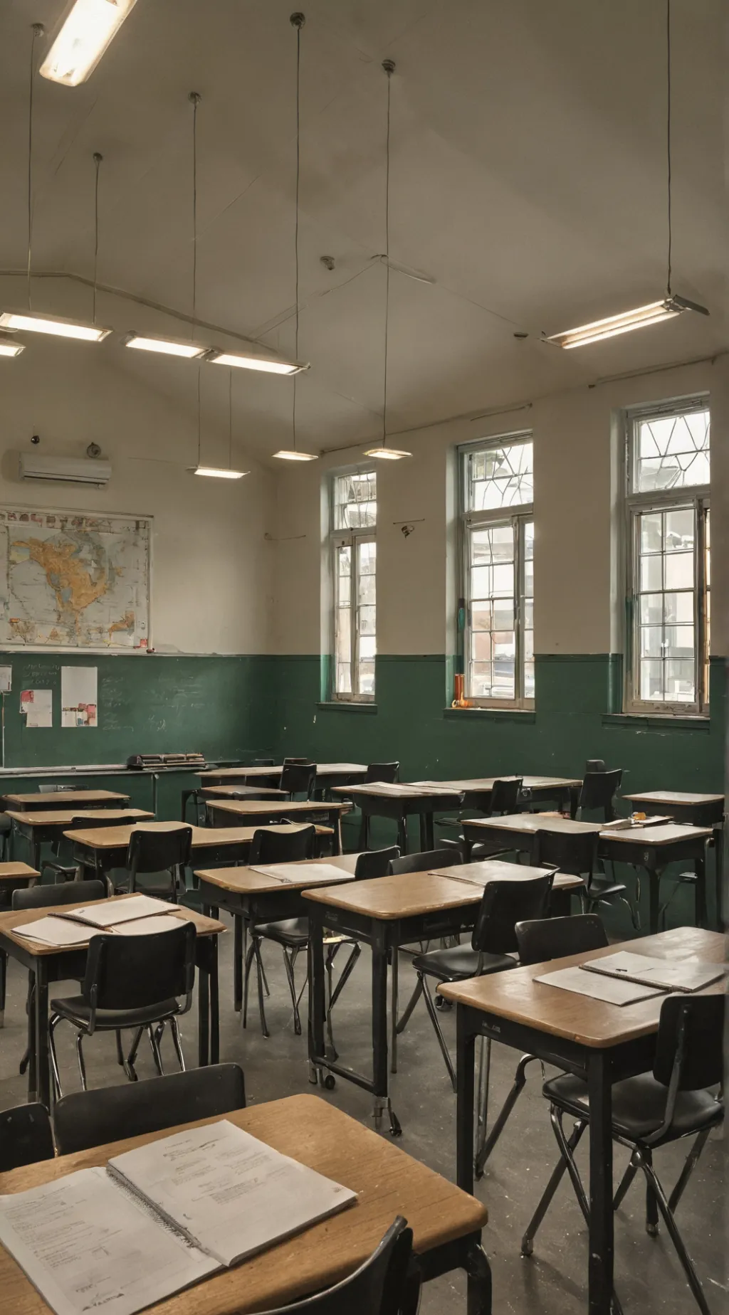 ai character: School background