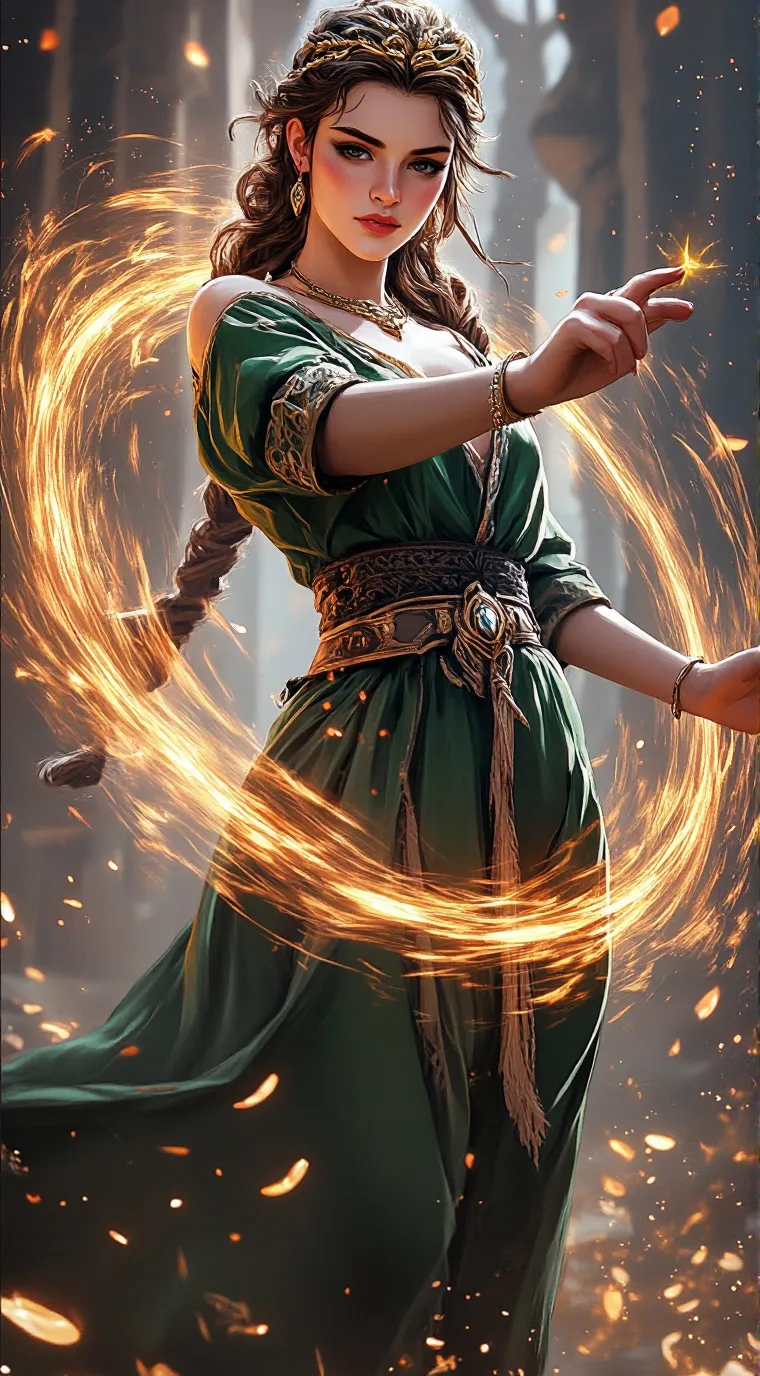 ai character: Lilou  background