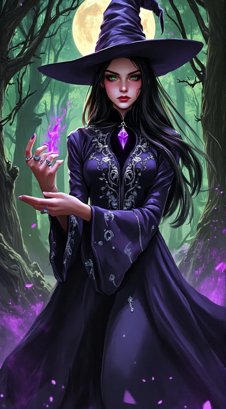 ai character: luna background