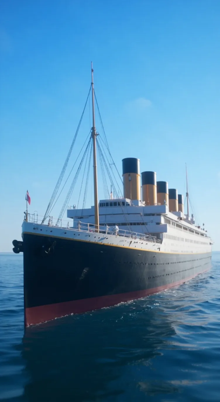 ai character: RMS Titanic background