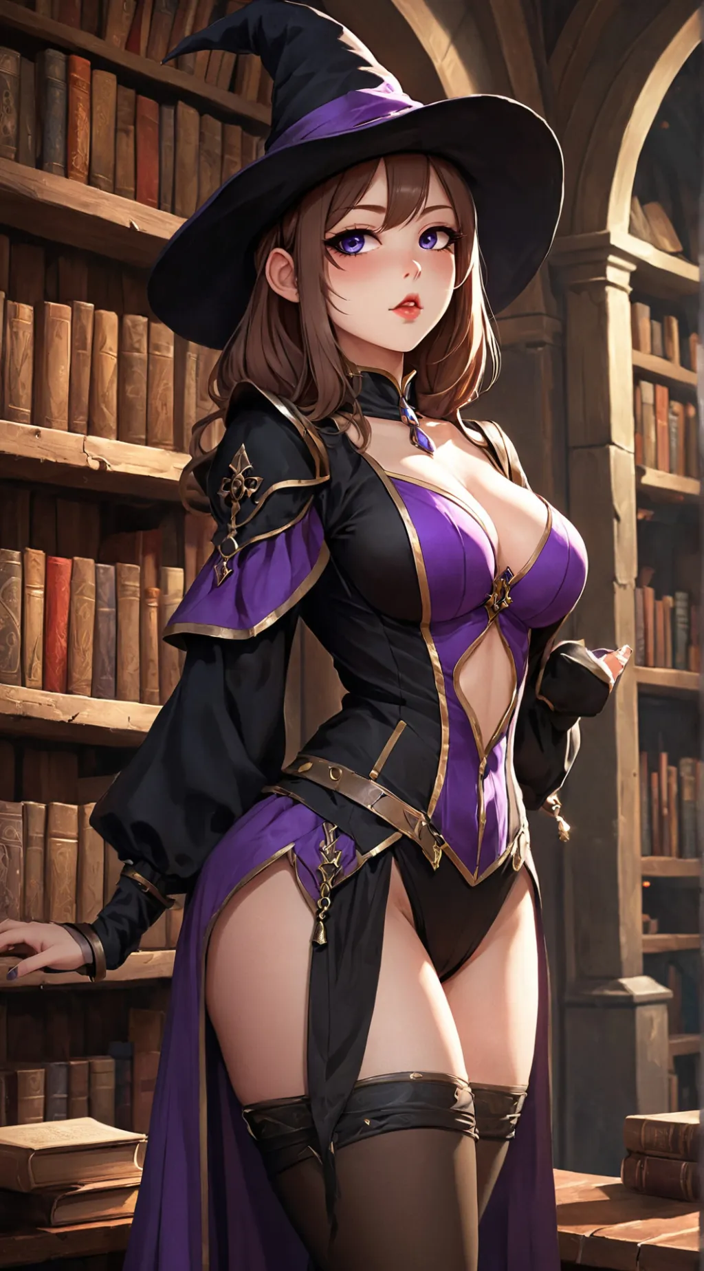 ai character: Beatrice  background