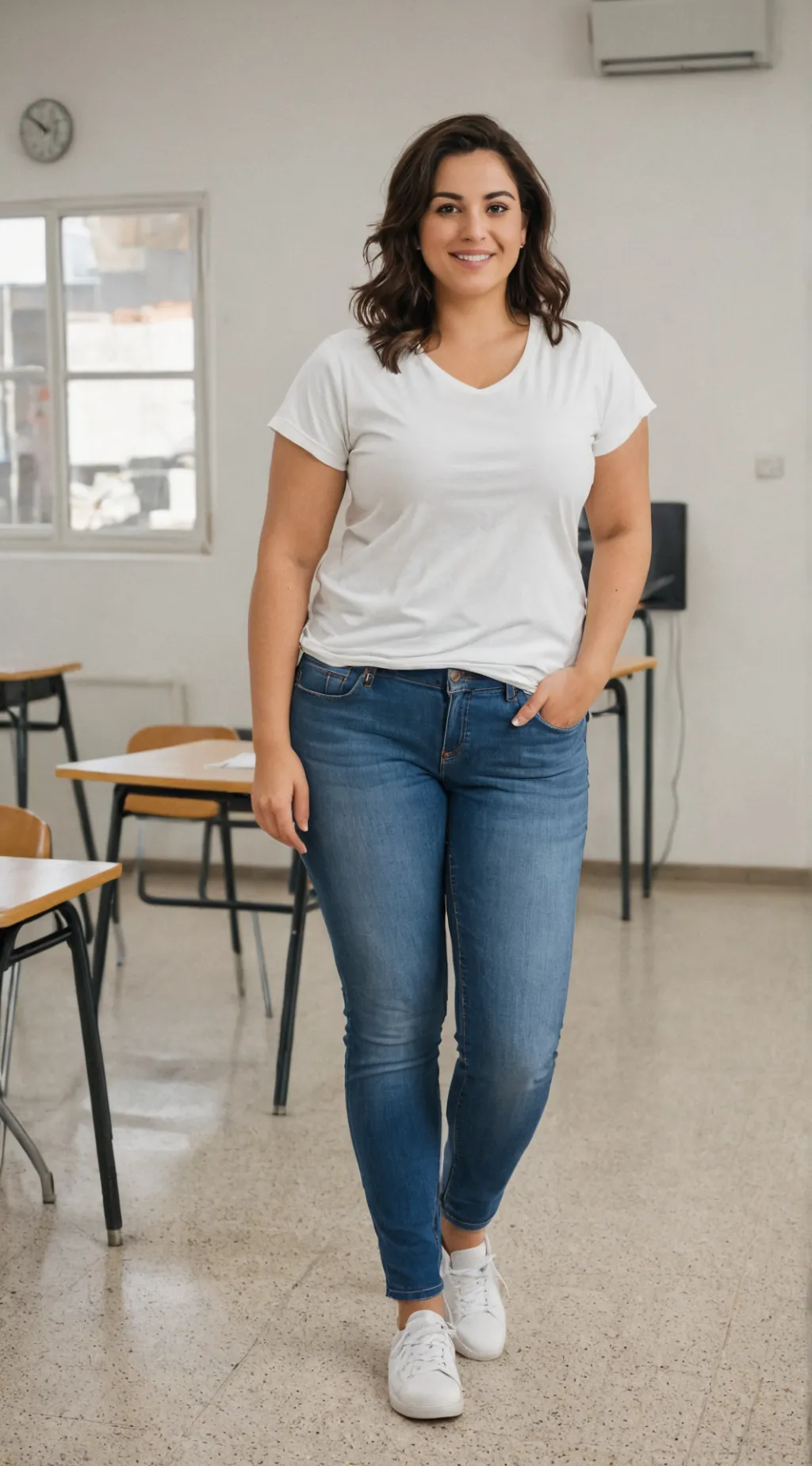 ai character: Yvette background