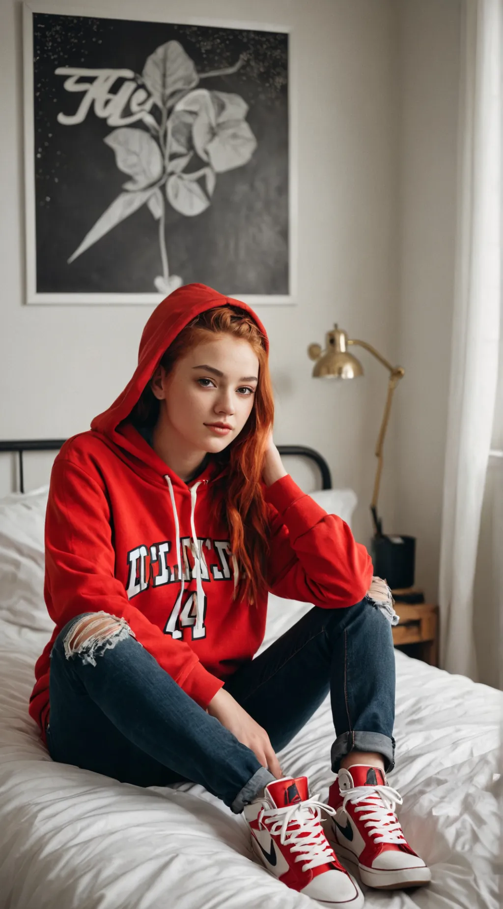 ai character: Hazel background