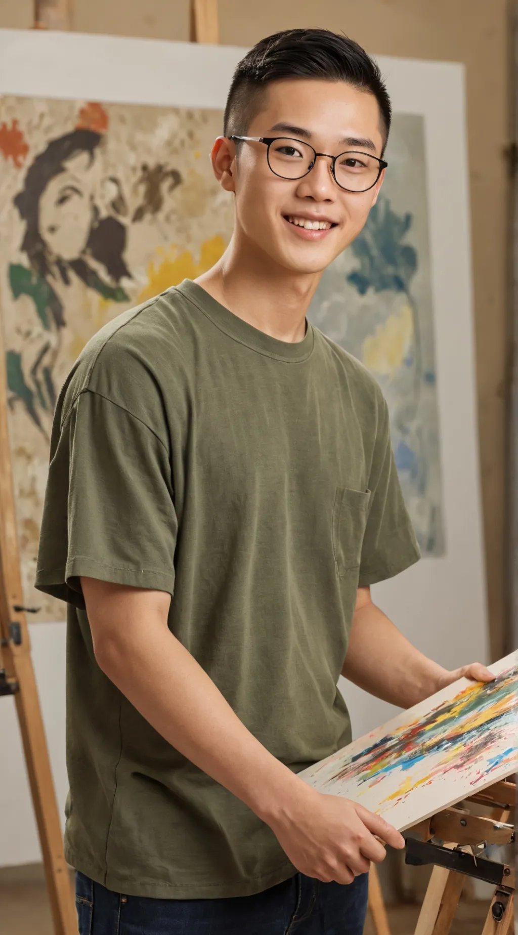 ai character: Alex Chen background