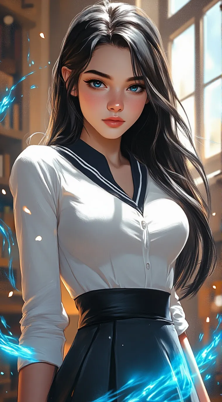 ai character: Baily background