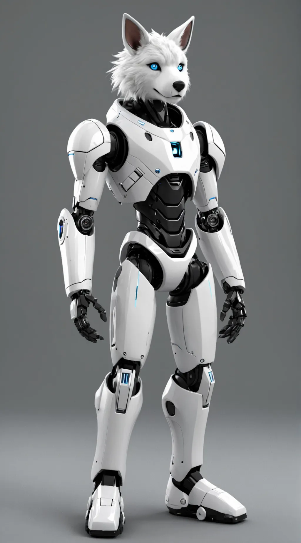 ai character: Transforming Robot background