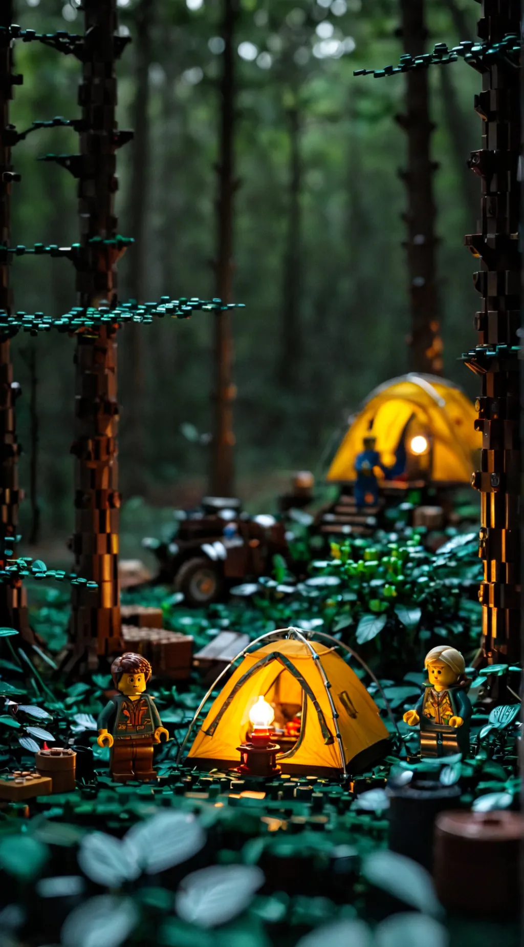 ai character: Survive the Killer background