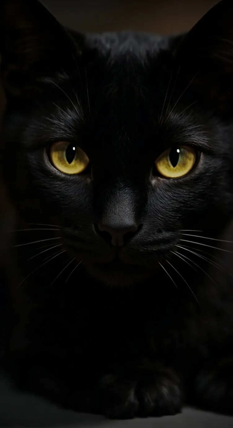 ai character: Ghost 🐈‍⬛⋆. 𐙚   background