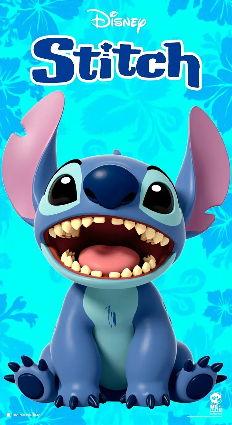 ai character: Stitch background