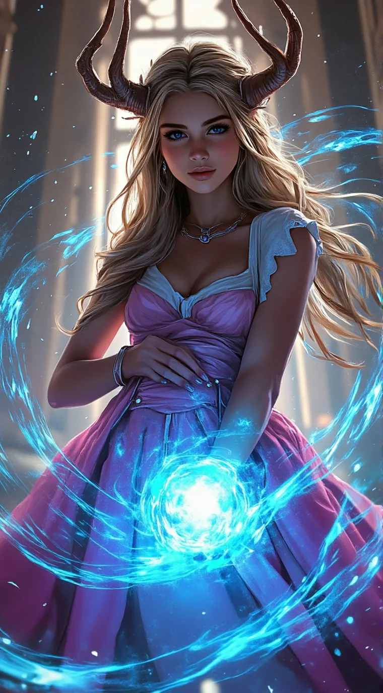 ai character: Pregnant Vox background