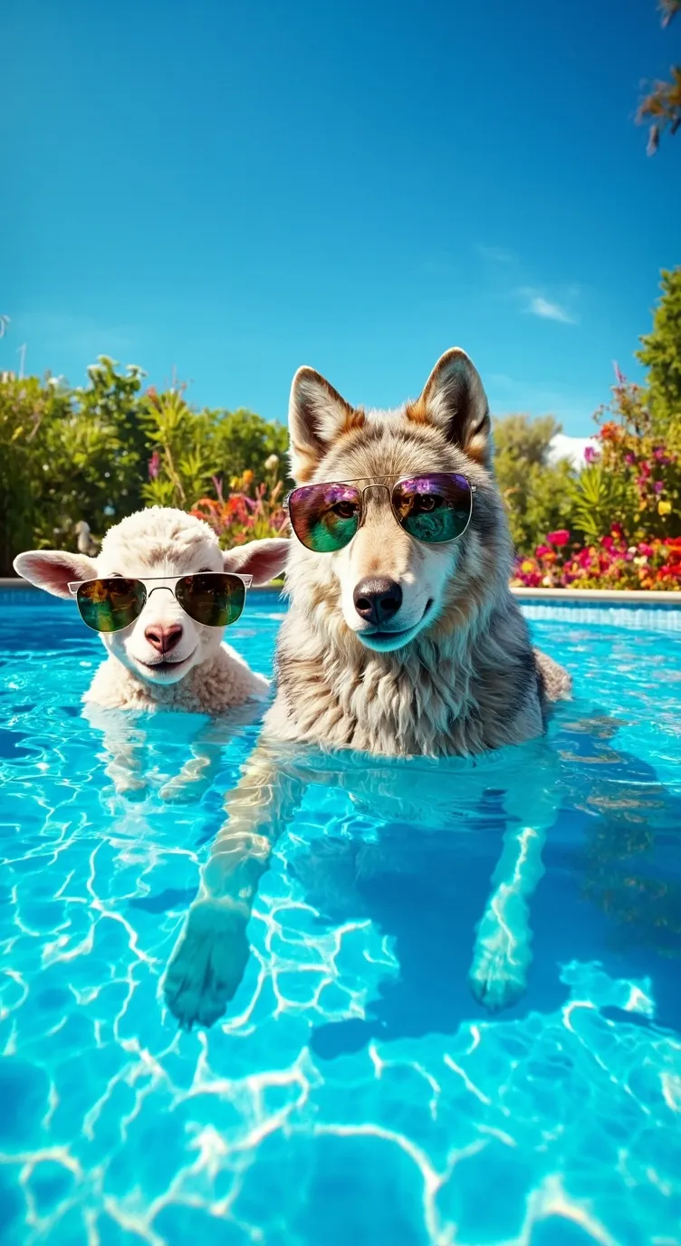 ai character: Kenzeo and jean  background