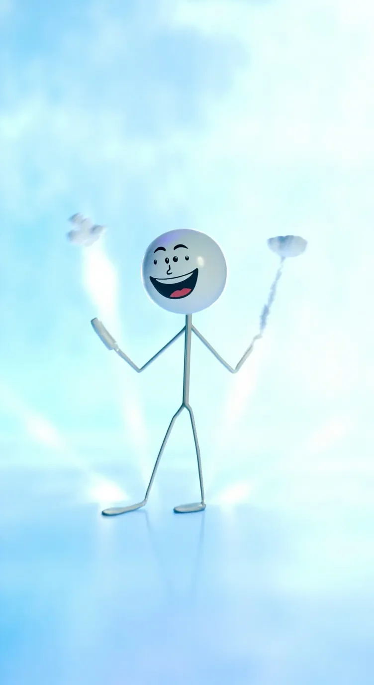 ai character: two for one background