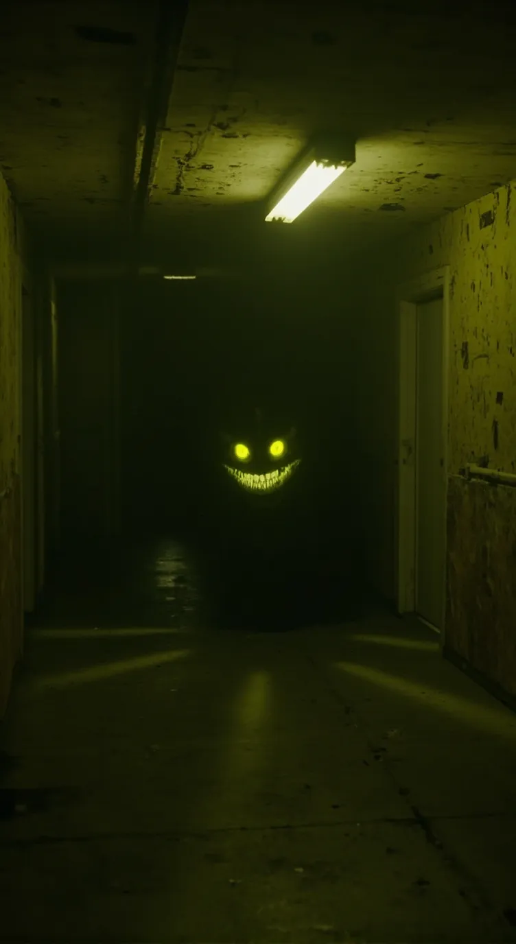 ai character: THE.BACKROOMS background