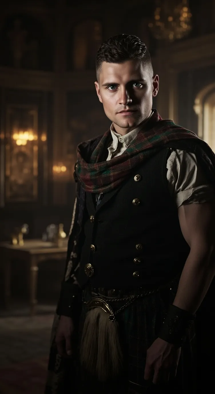 ai character: Lachlan MacGregor  background