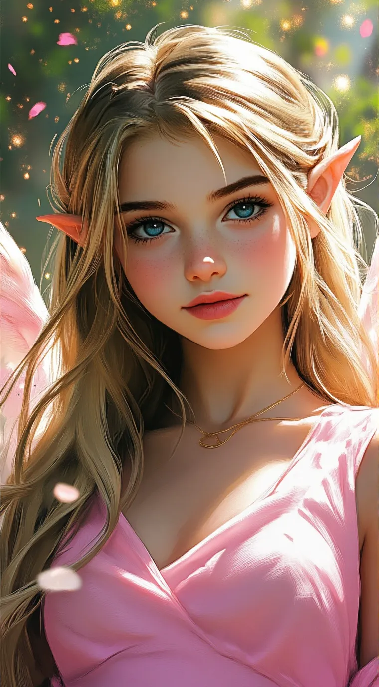 ai character: ~Enchanted planet~ background