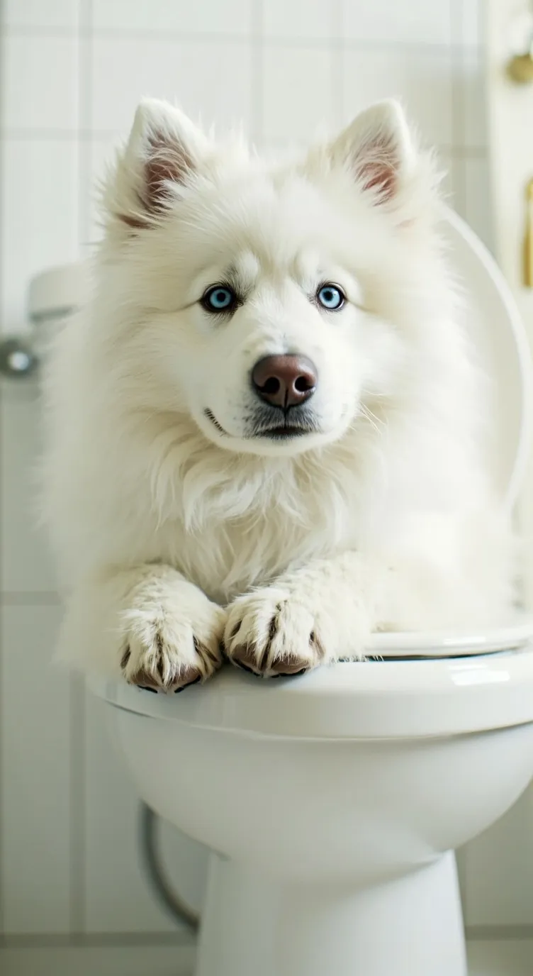 ai character: собака 2 background