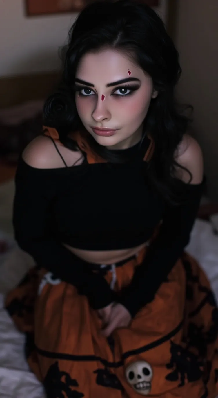 ai character: Charlotte, venevry background