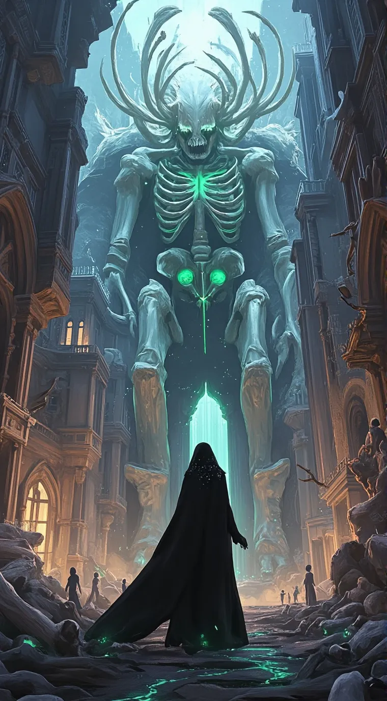 ai character: Mortals: COB background