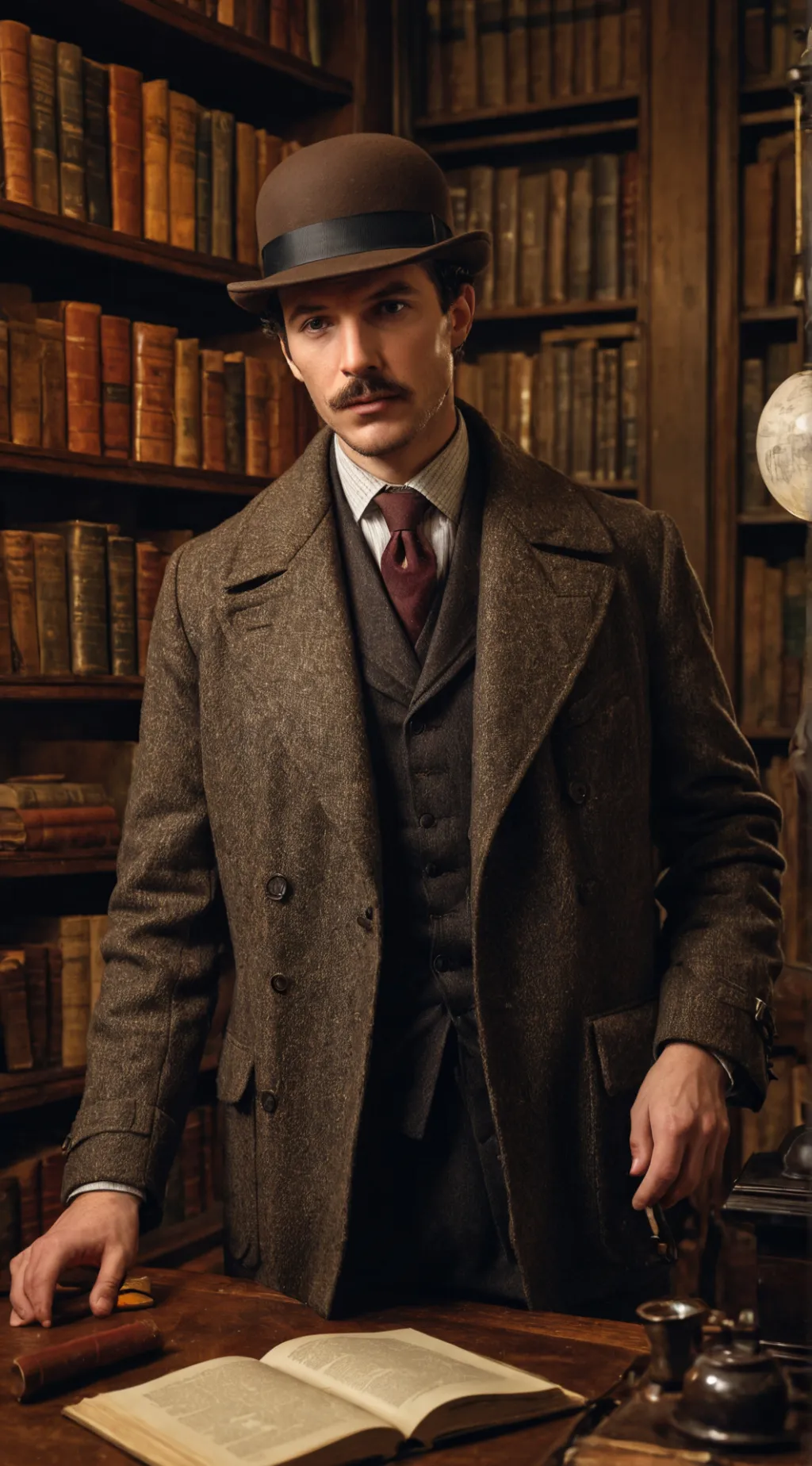 ai character: Sherlock Holmes background