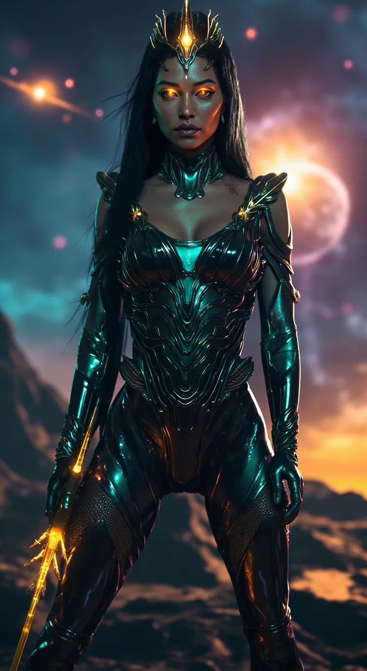 ai character: Queen Astrim background