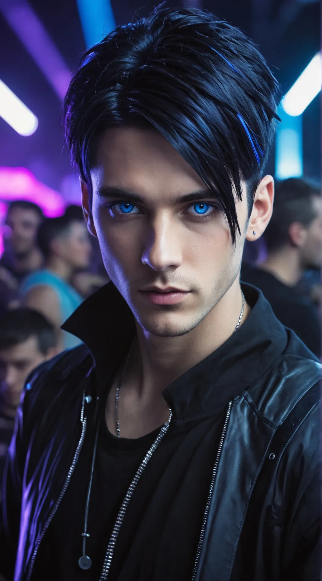 ai character: Rave background