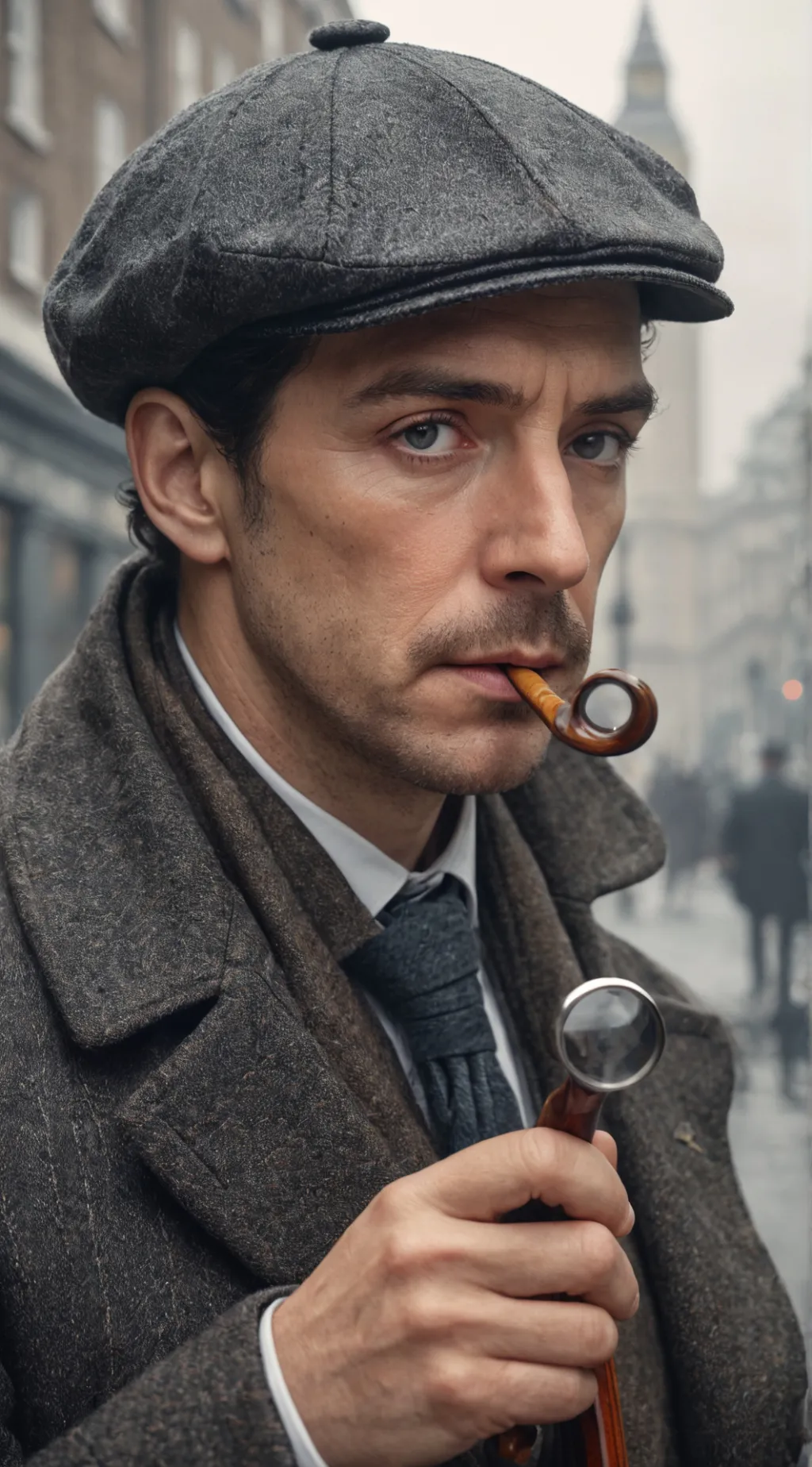 ai character: Sherlock Holmes background