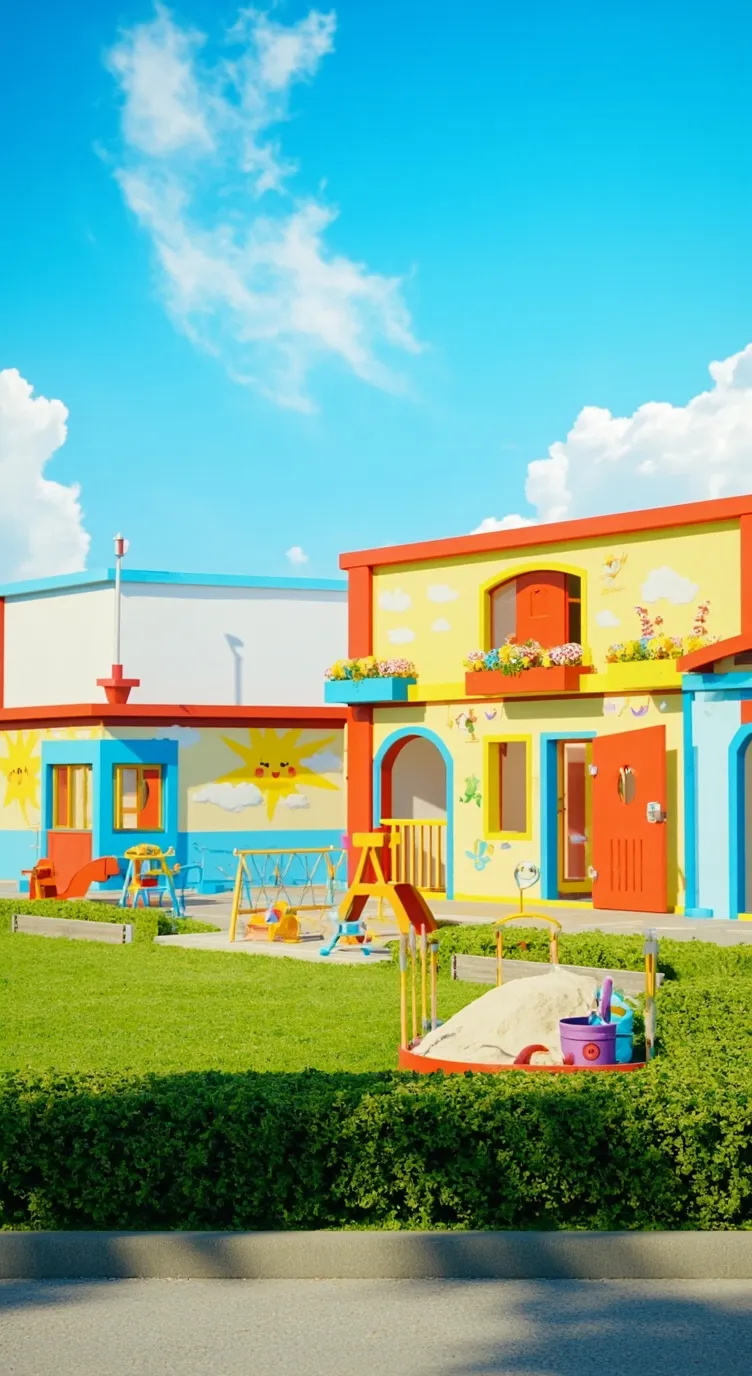 ai character: cars preschool background