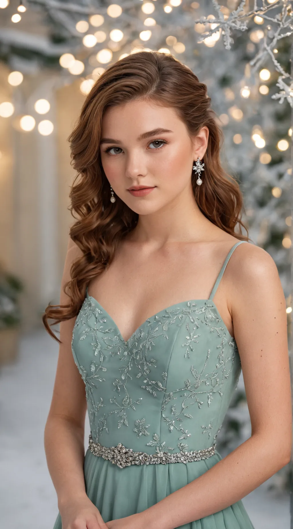 ai character: Rose background