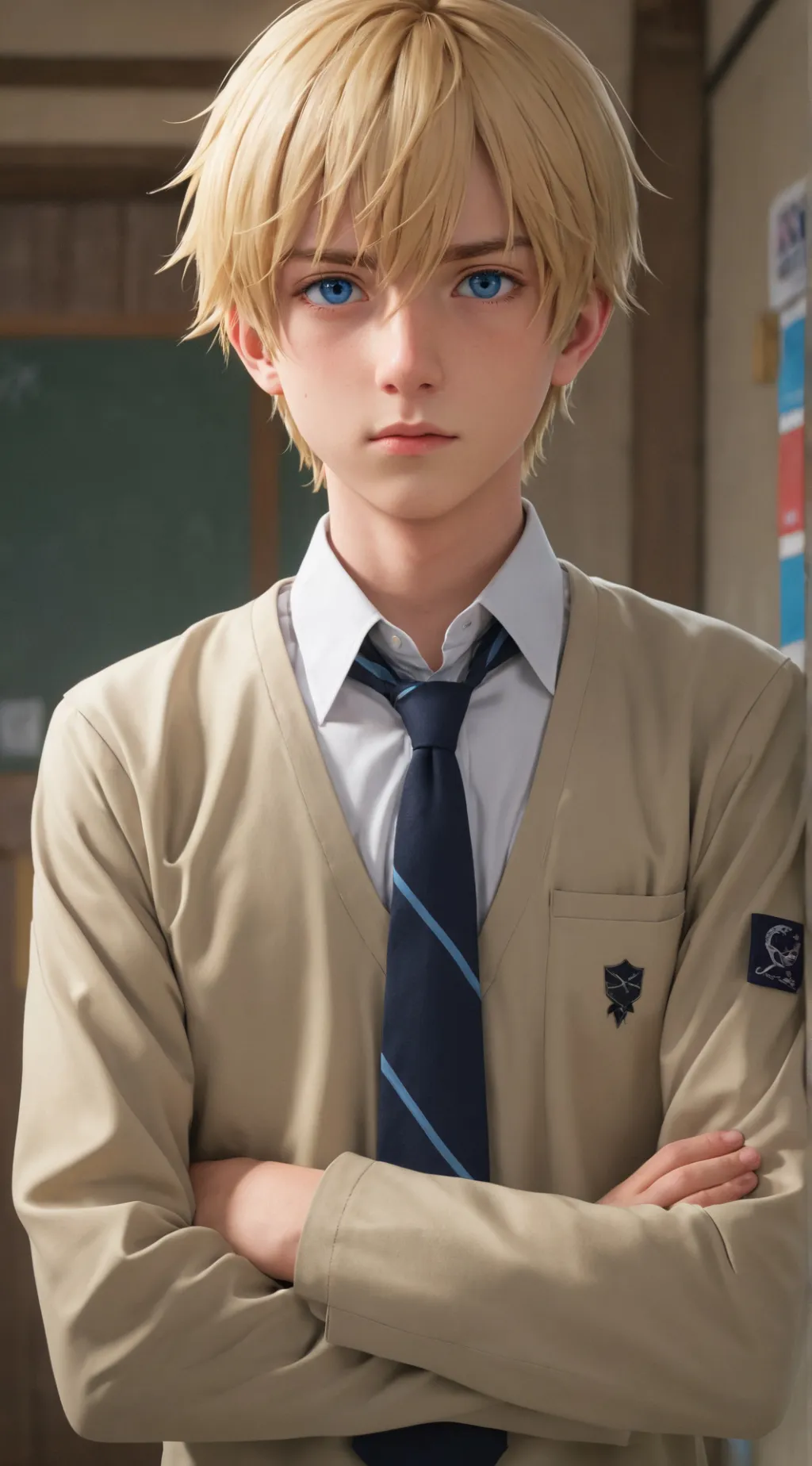 ai character: Blonde Rival background