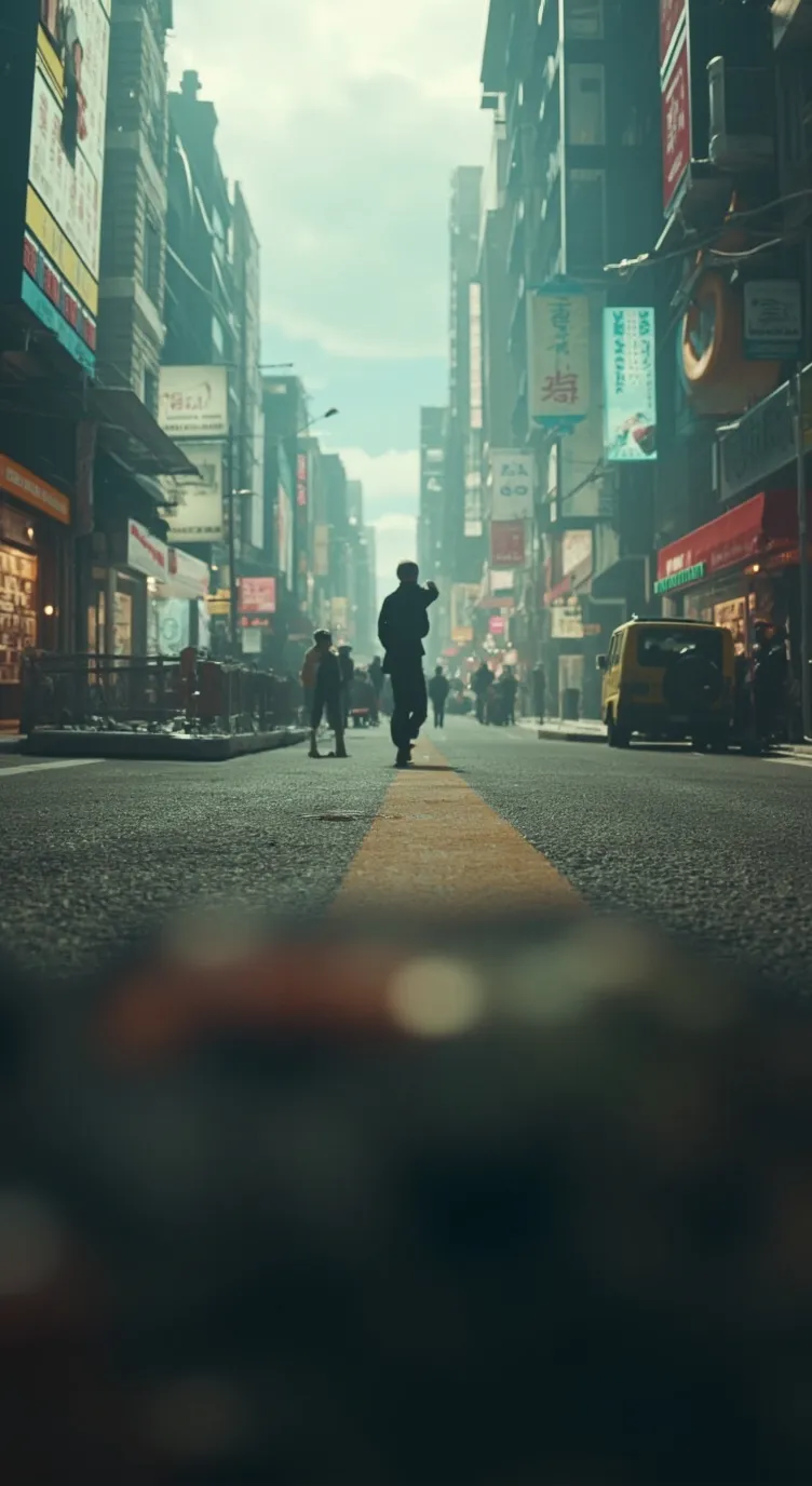 ai character: We go out!!! background