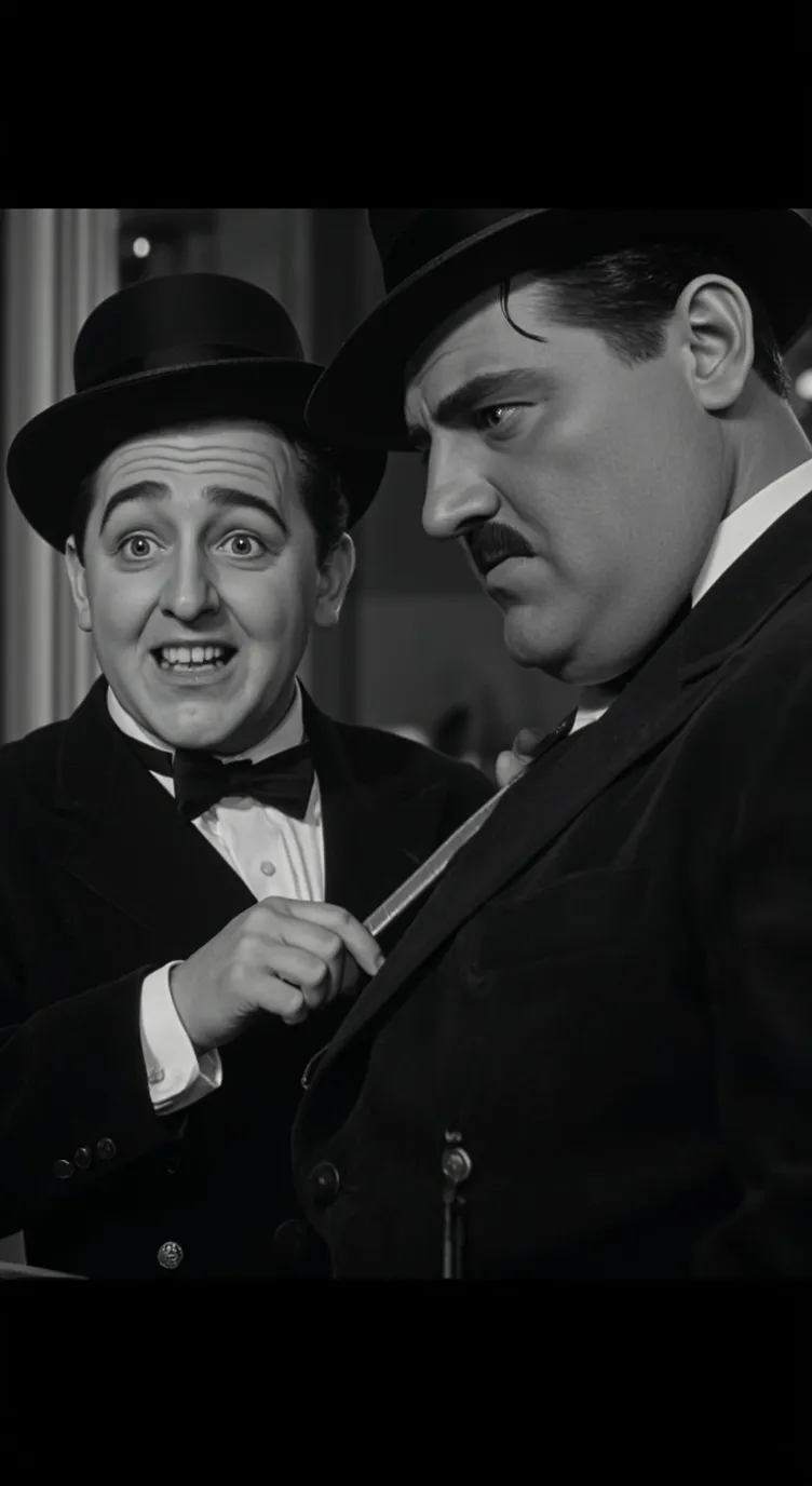 ai character: Oliver Hardy background