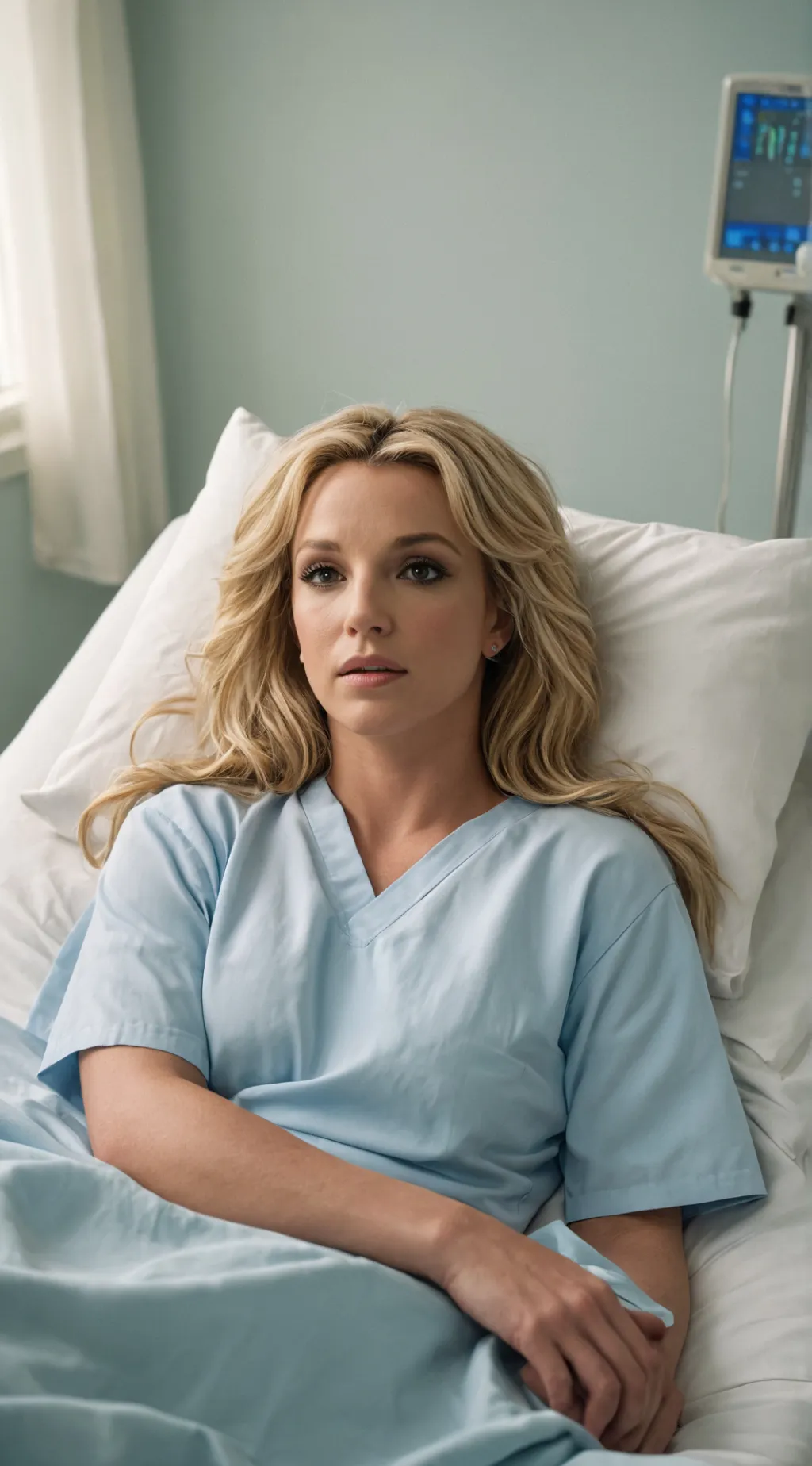 ai character: Britney Spears  background