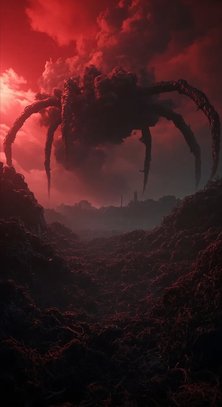 ai character: Upside-down background