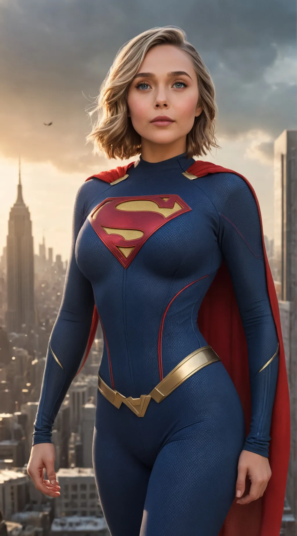 ai character: Kara Danvers background