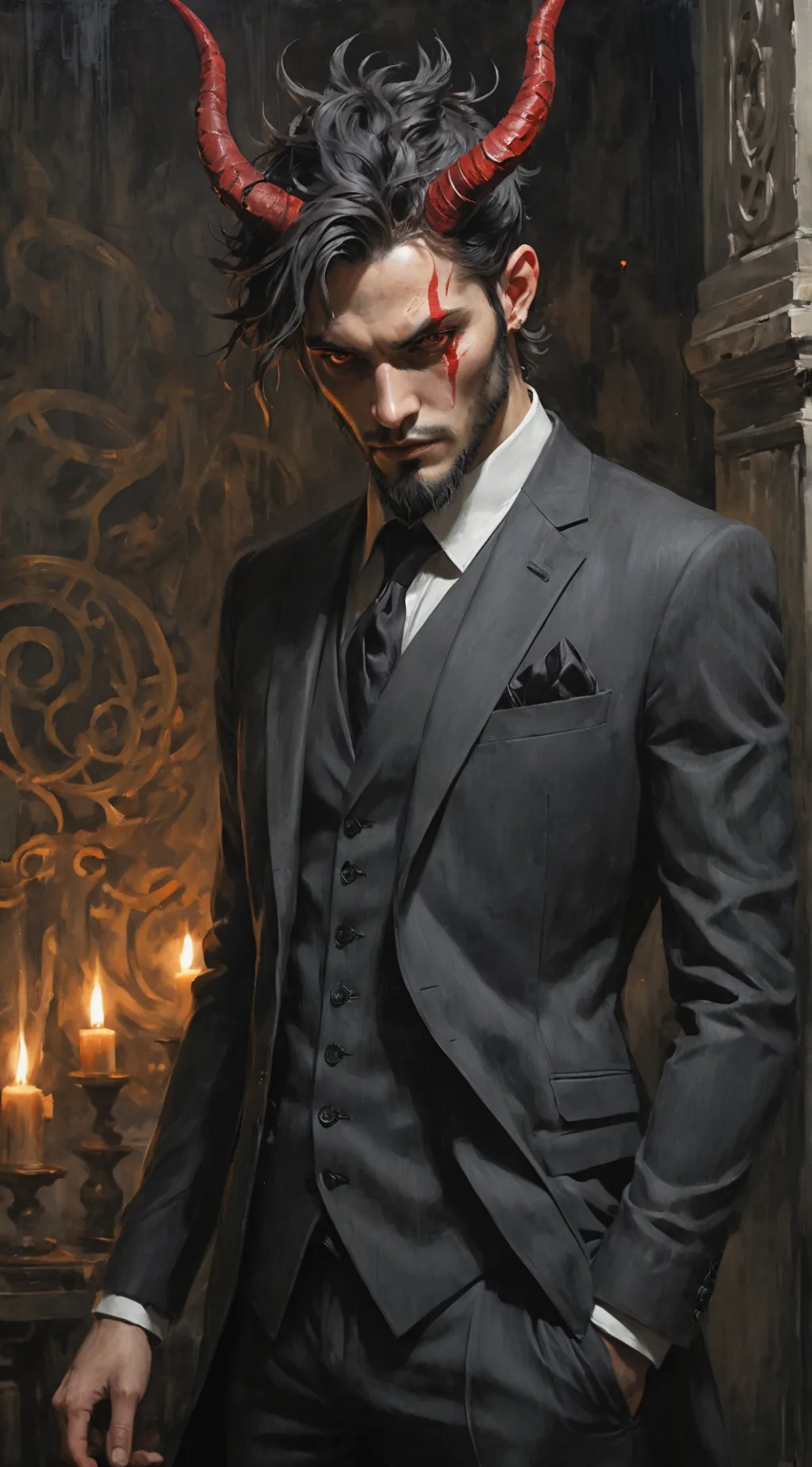 ai character: Lucien background