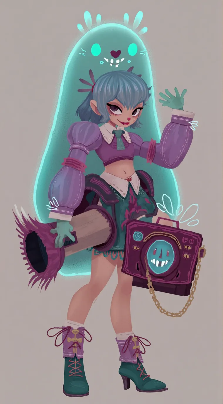 ai character: Ano-Pati Ghost background