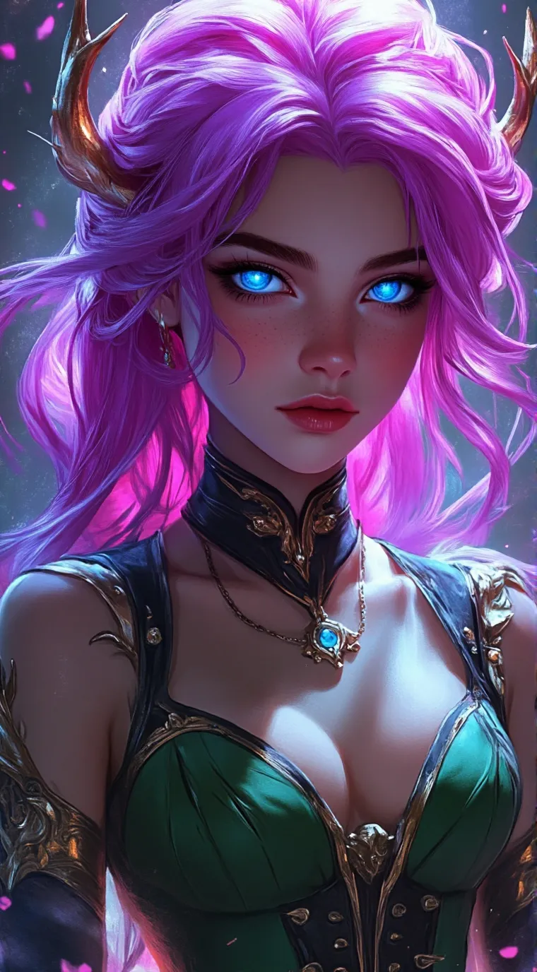 ai character: Линет Харлоу background