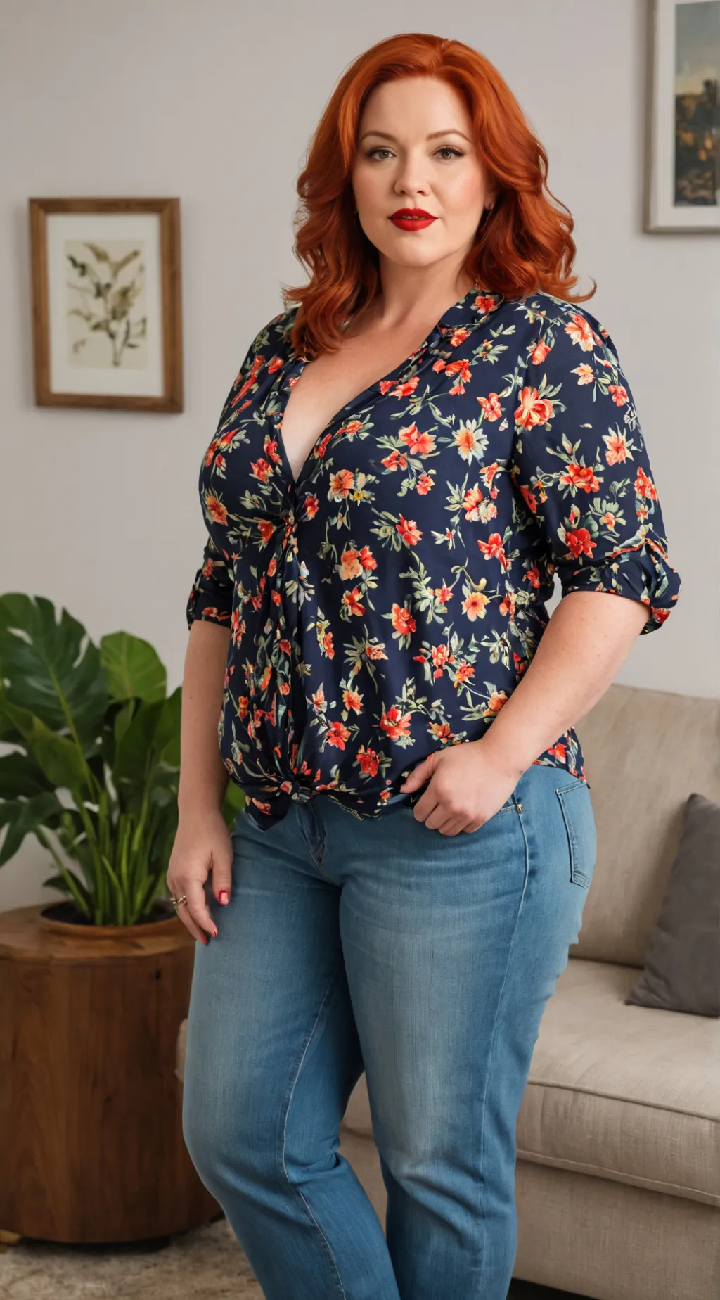 ai character: Julia widow background