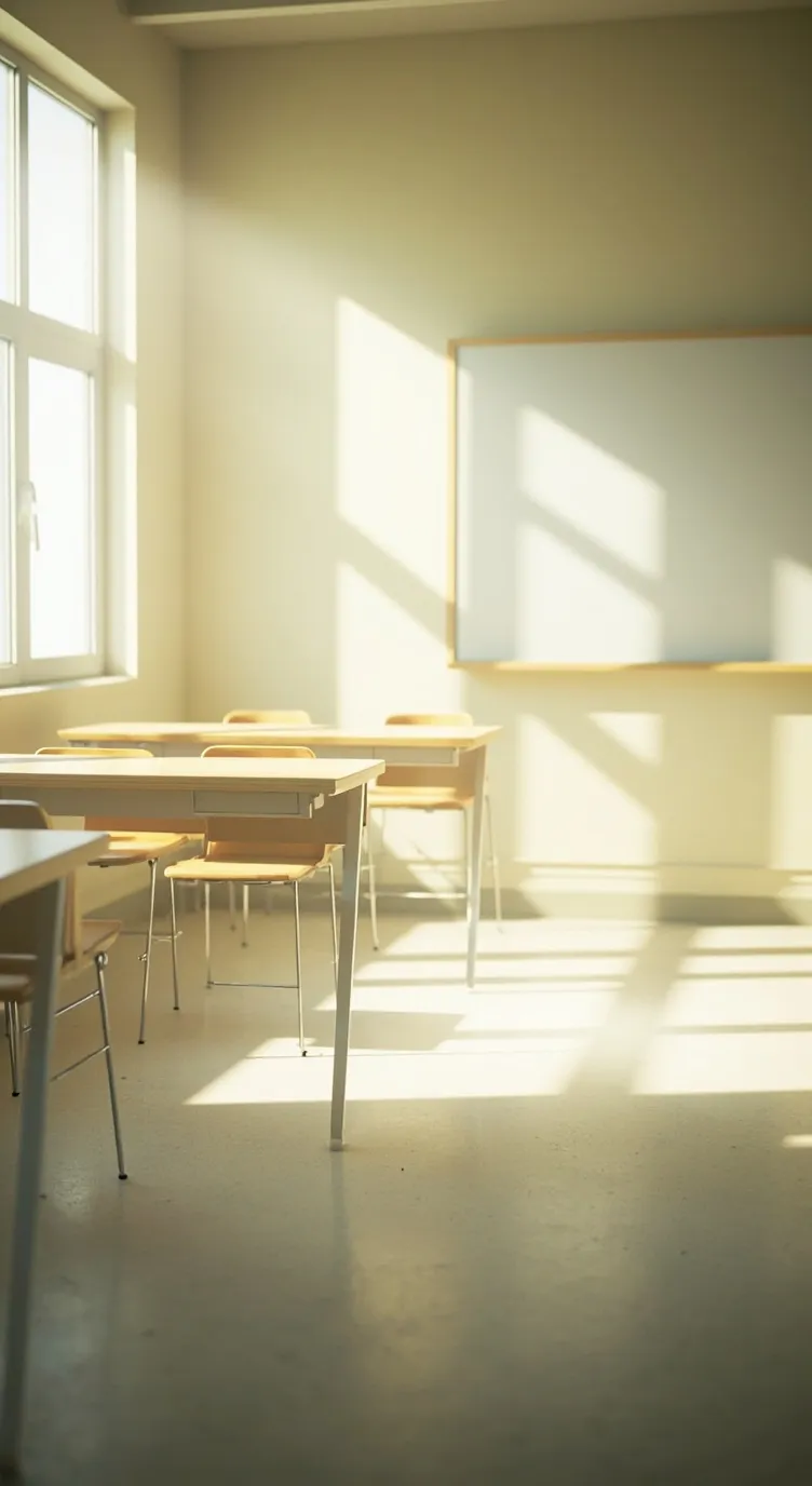 ai character: Classroom. (by N)  background