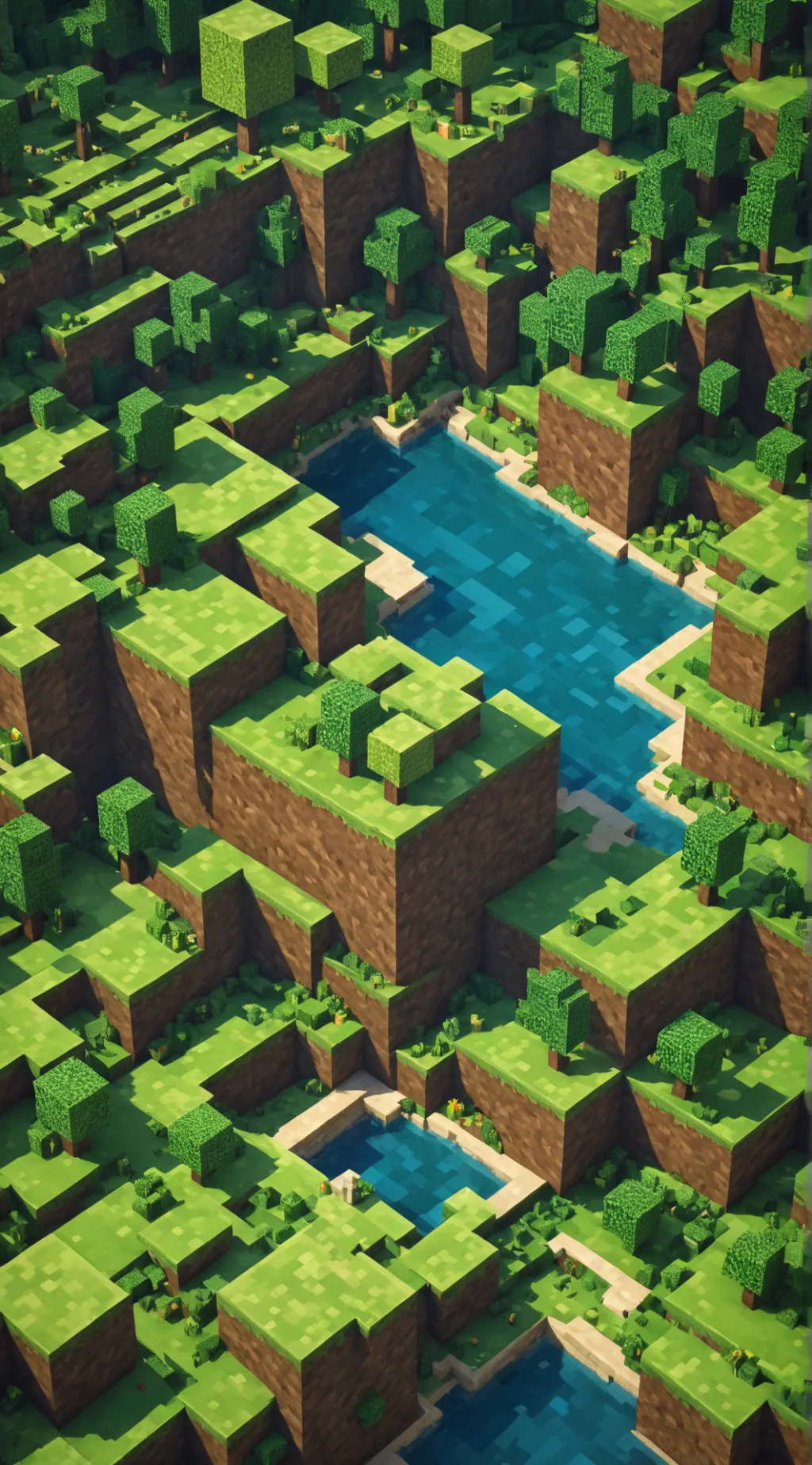 ai character: Minecraft RP background