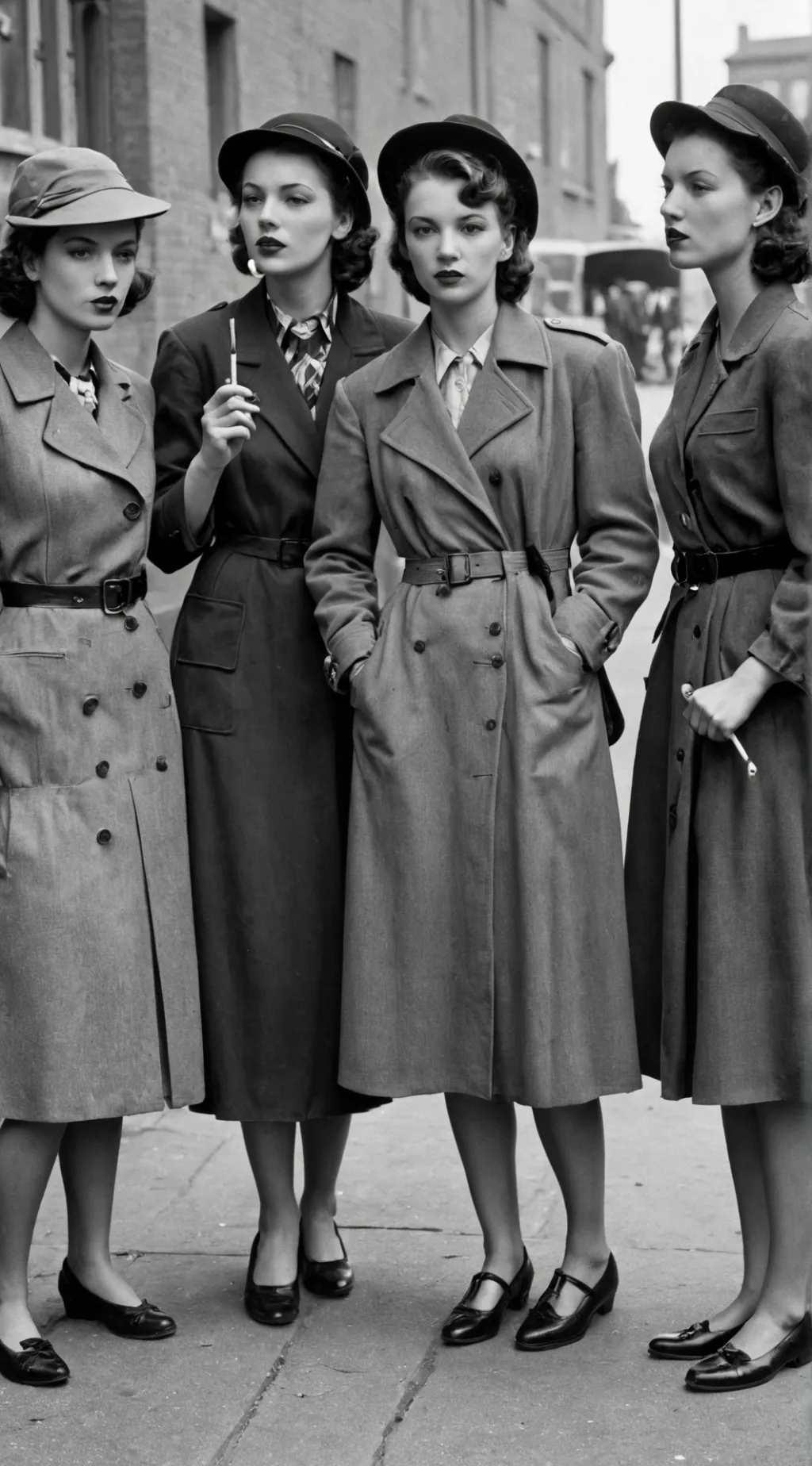 ai character: Femme Fatale gang background