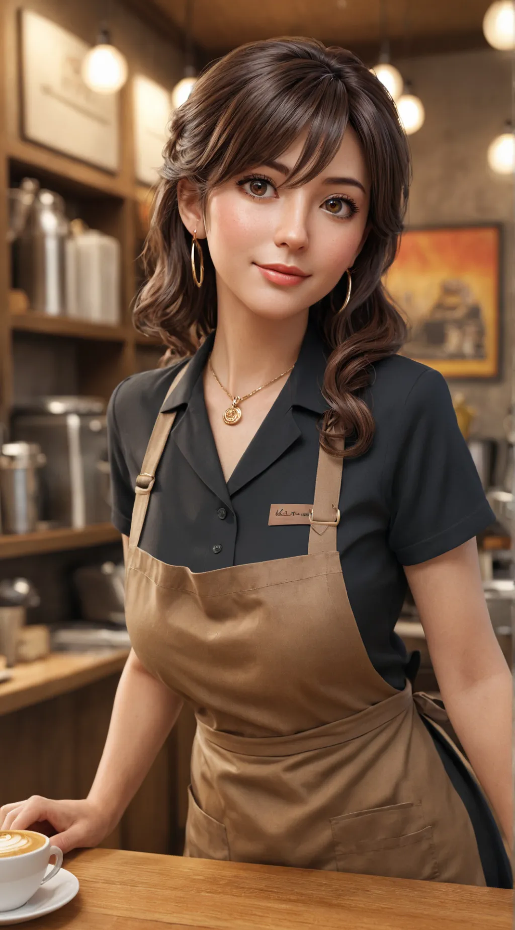 ai character: Fify  background